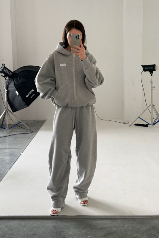 Брюки спортивные GRAY MELANGE