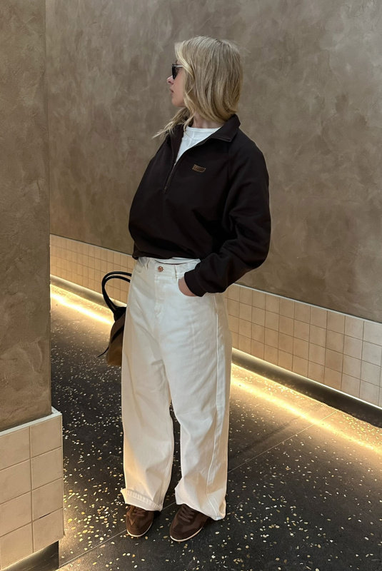 Джинсы на низкой посадке