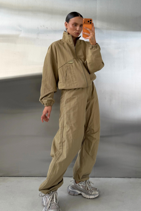 Куртка плащевая (хаки)