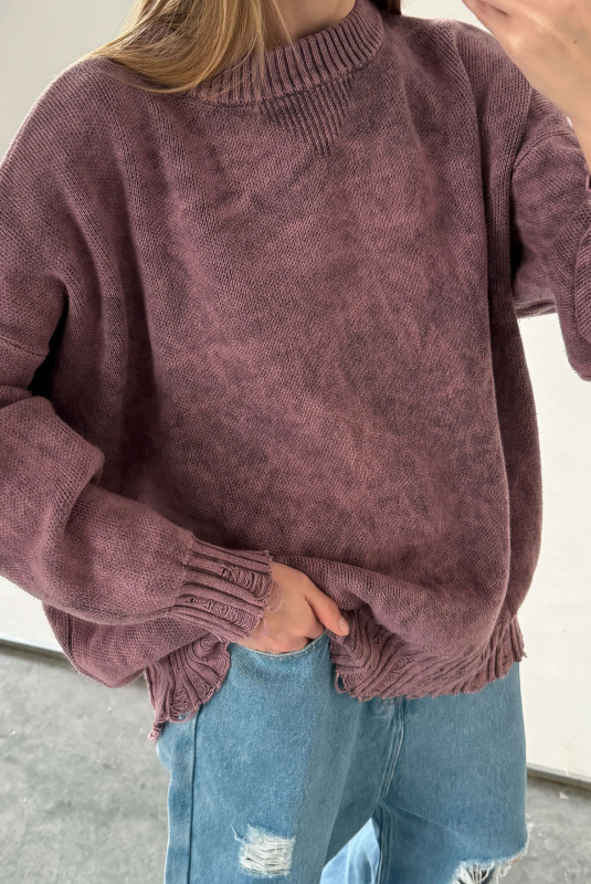 Джемпер FLAW PLUM