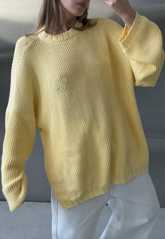 Джемпер с открытой спиной