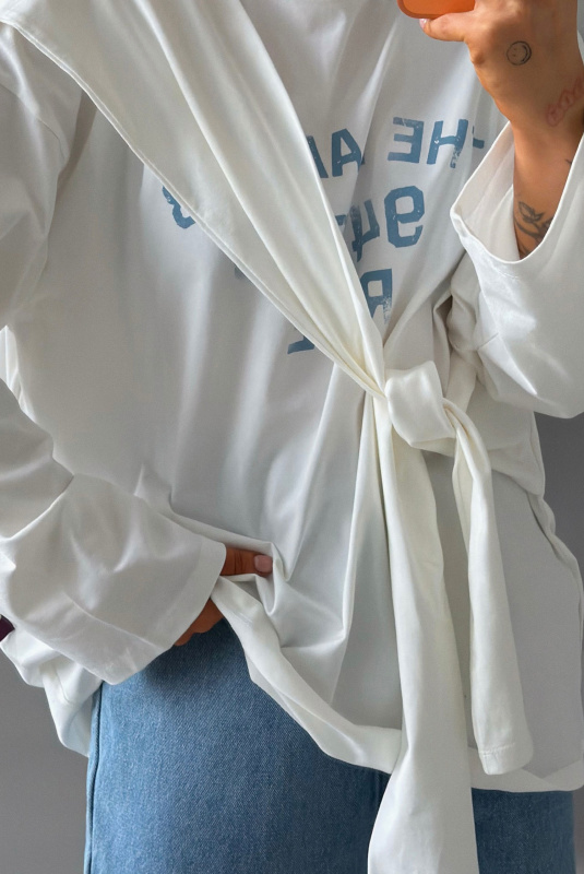 Лонгслив Крест-накрест