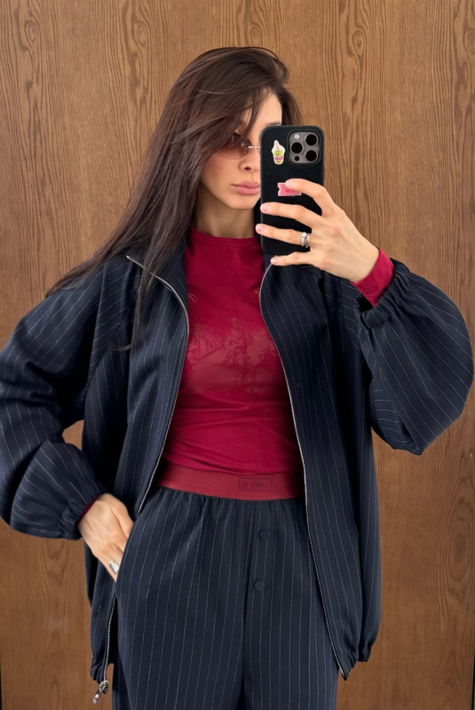 Лонгслив Slim-fit HRTG BURGUNDY