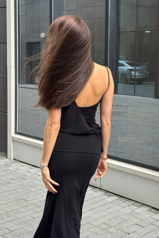 Платье на бретелях BLACK Платье на бретелях BLACK