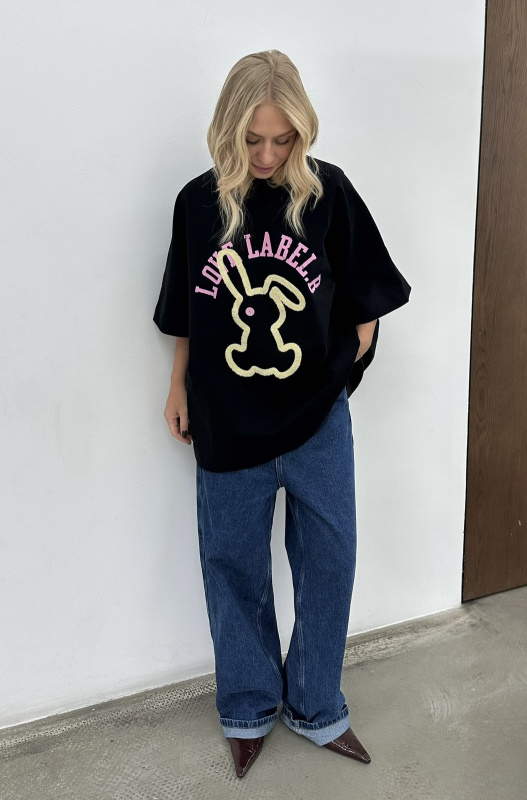 Футболка с рукавом реглан HVD BLACK