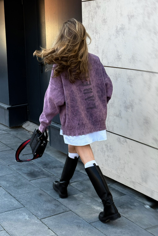 Джемпер FLAW PLUM