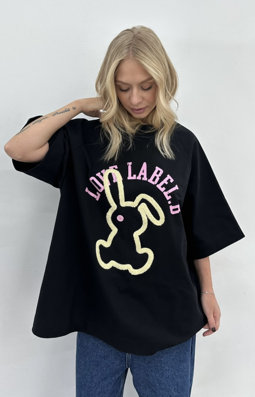 Футболка с рукавом реглан HVD BLACK