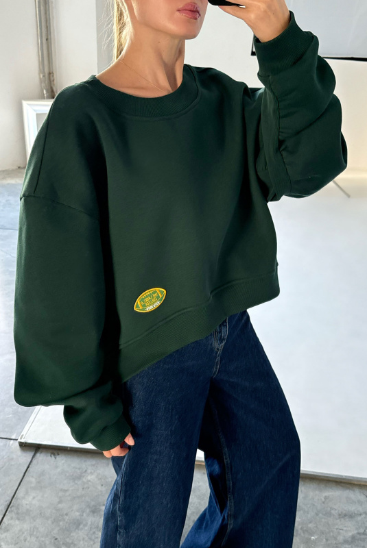 Свитшот Fleece DARK GREEN