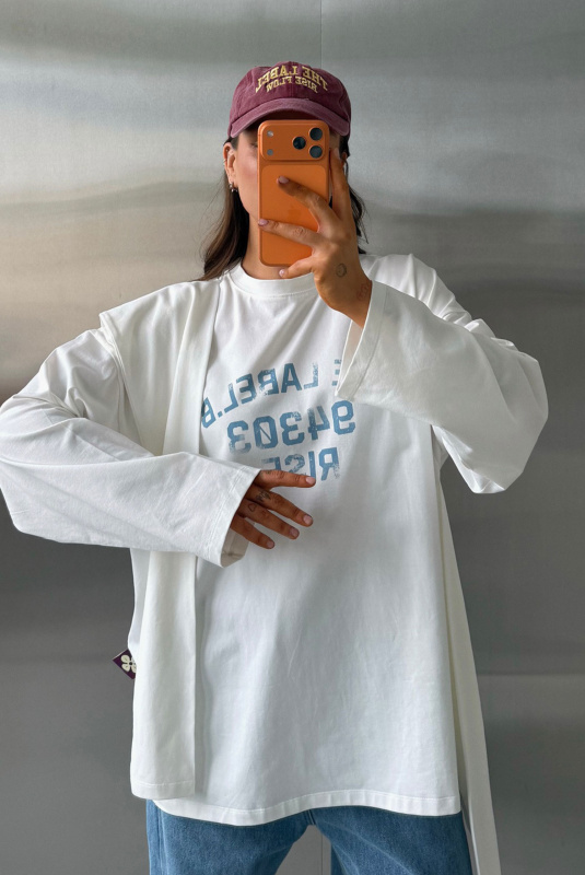 Лонгслив Крест-накрест