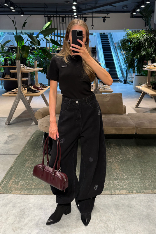 Футболка slim-fit BLACK