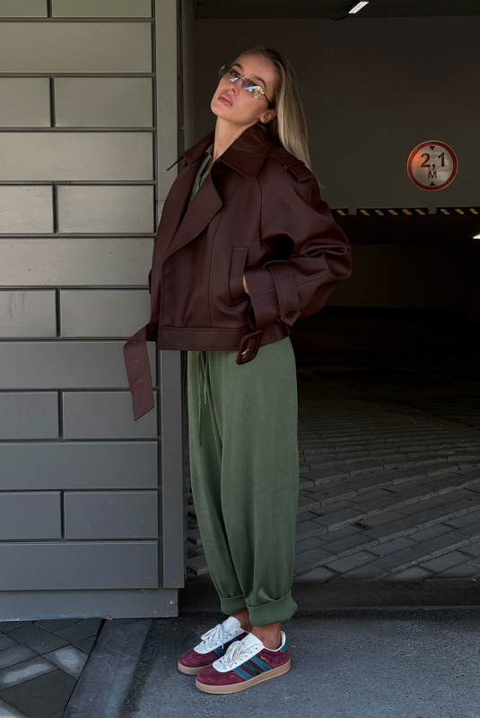 Косуха из экокожи ULLA & LABEL .B