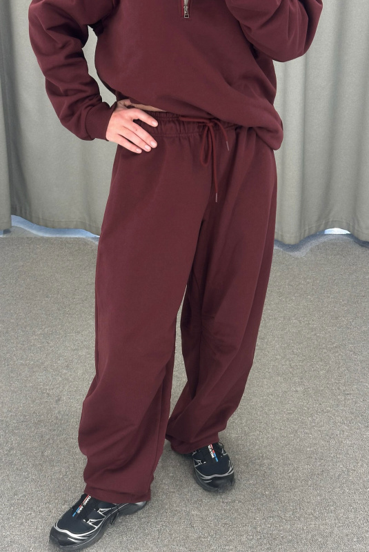 Брюки спортивные BURGUNDY