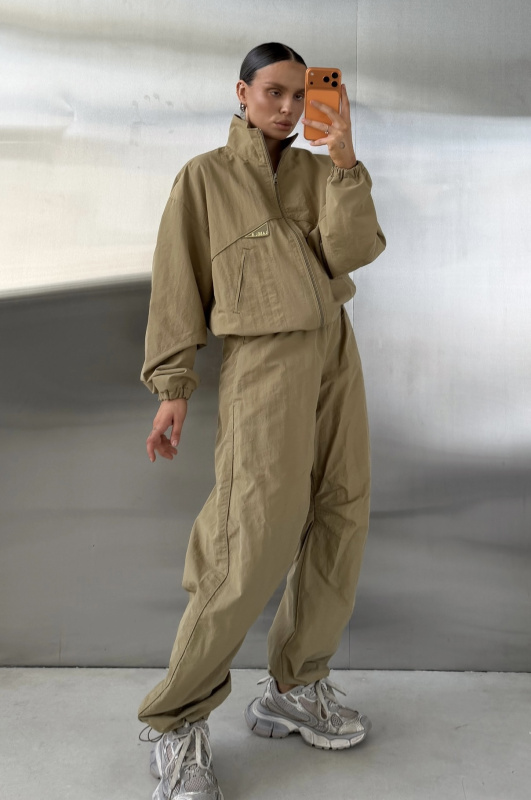 Куртка плащевая (хаки)