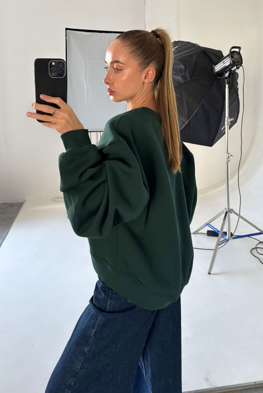 Свитшот Fleece DARK GREEN