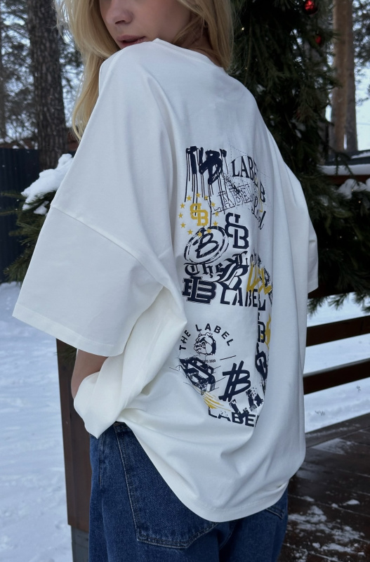 Футболка объемная HB WHITE