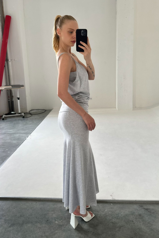 Платье на бретелях GREY Платье на бретелях GREY