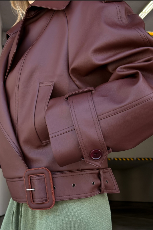 Косуха из экокожи ULLA & LABEL .B