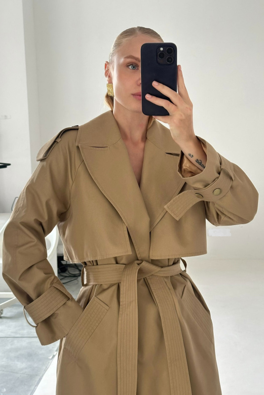 Плащ ADMIRAL хлопок ULLA & LABEL .B