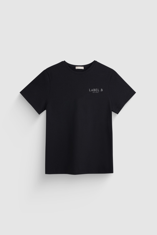 Футболка regular-fit BLACK