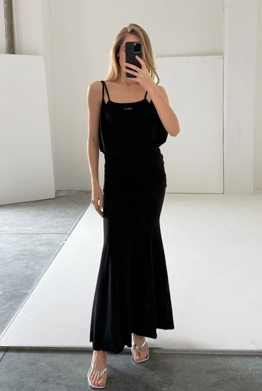 Платье на бретелях BLACK Платье на бретелях BLACK