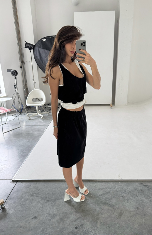 Юбка на резинке BLACK Юбка на резинке BLACK