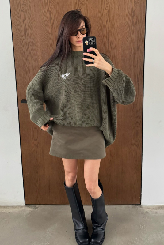 Юбка мини KHAKI