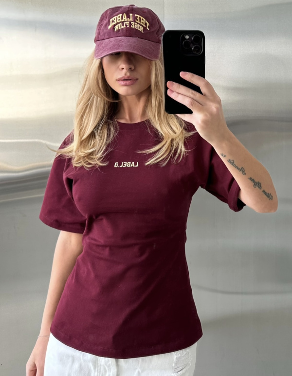 Кепка (бордовая)