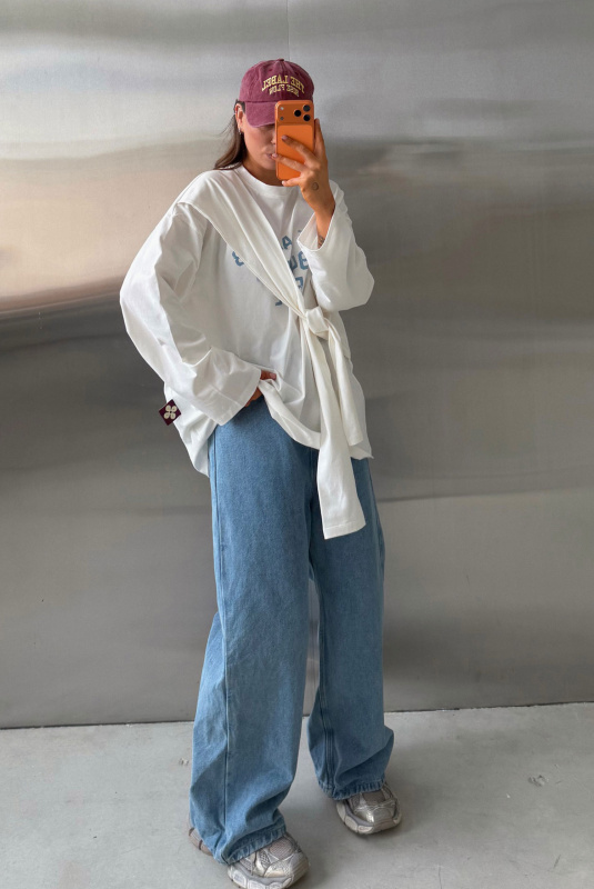 Лонгслив Крест-накрест