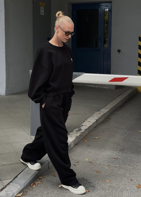 Брюки спортивные Fleece BLACK