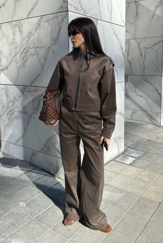 Брюки из вельвета LIGHT BROWN Брюки из вельвета LIGHT BROWN