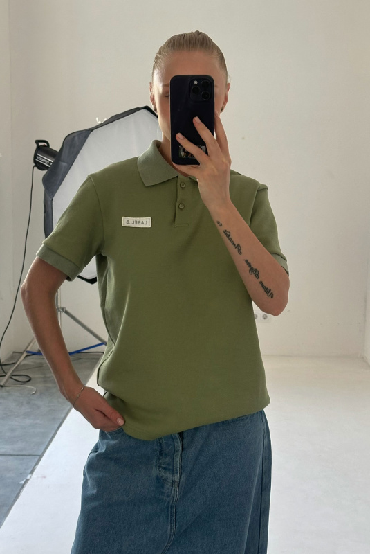 Футболка поло LIGHT GREEN