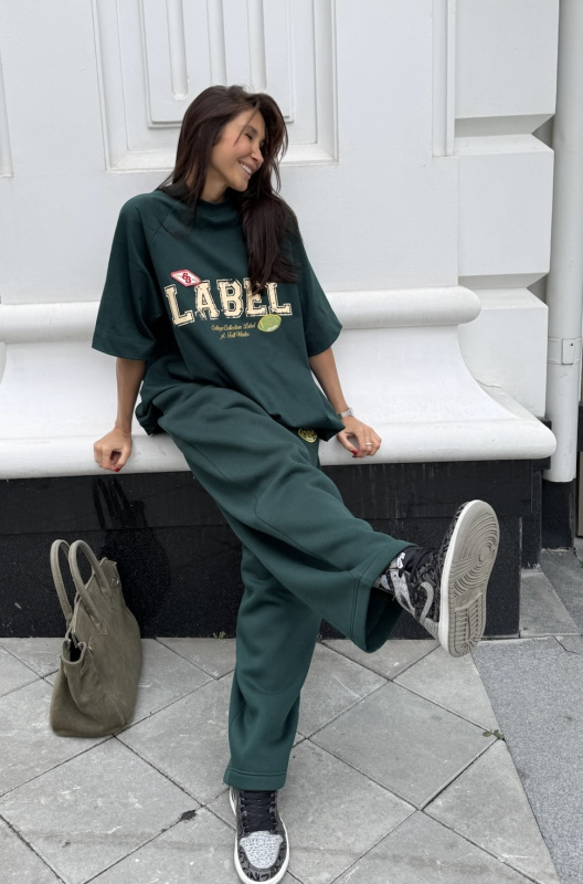 Брюки спортивные Fleece DARK GREEN