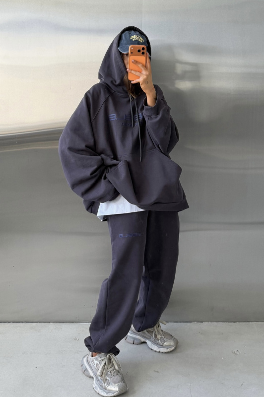 Худи овер-фит (серый)