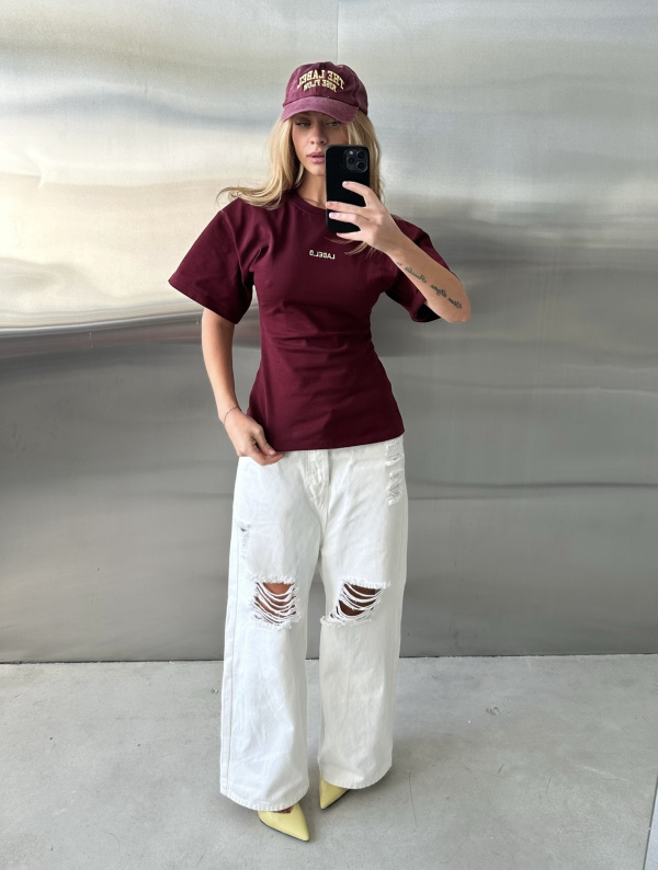 Кепка (бордовая)