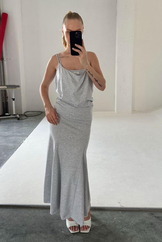 Платье на бретелях GREY Платье на бретелях GREY