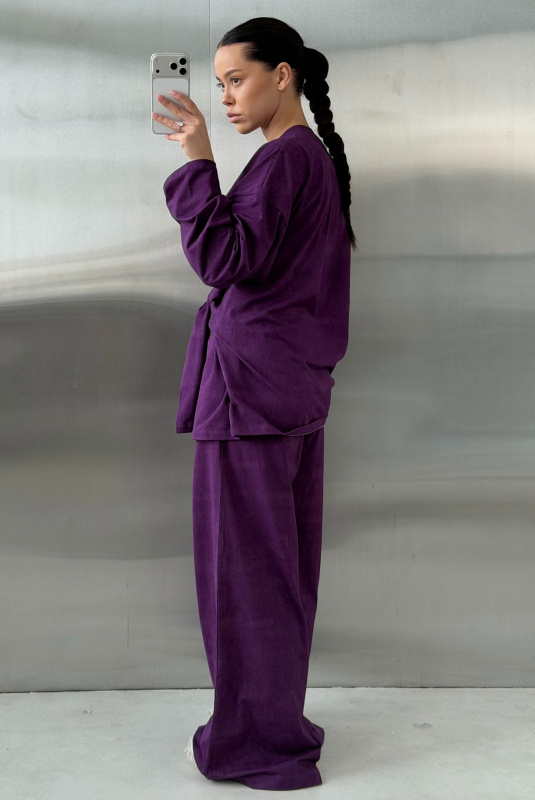 Брюки широкие