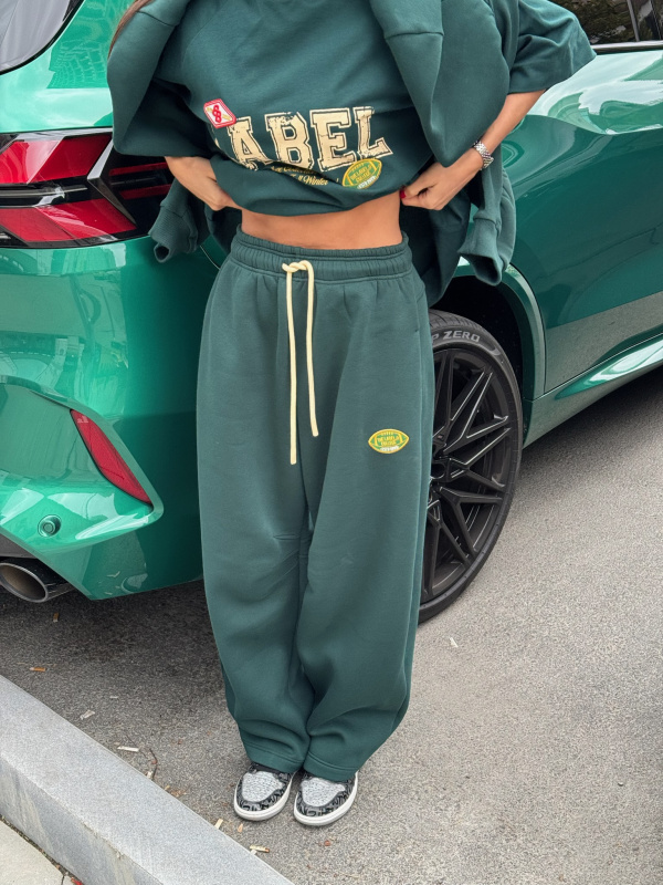 Брюки спортивные Fleece DARK GREEN