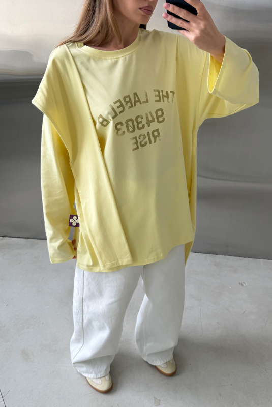 Лонгслив Крест-накрест