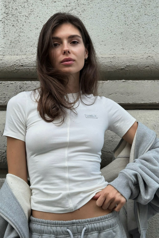 Футболка slim-fit WHITE