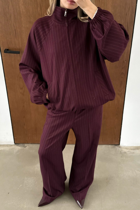 Олимпийка костюмная BURGUNDY