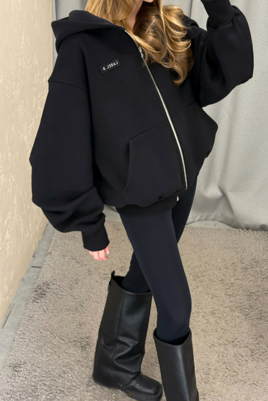Худи на молнии BLACK Худи на молнии BLACK